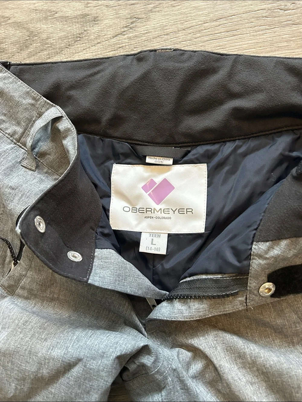 Obermeyer kids Heather Gray Ski Pants